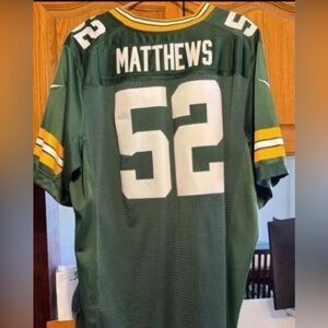 Nike On Field Clay Matthews (Green Bay Packers) NFL Jersey